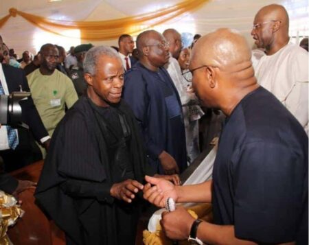 Vice President Osinbajo, Governor Wike, Other Top APC, PDP Leaders Meet (photos)