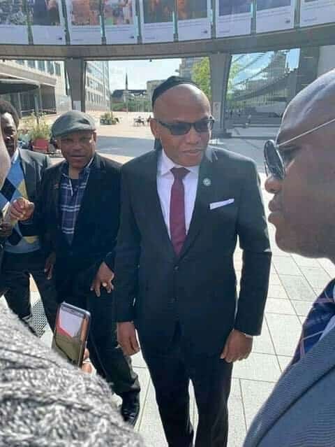 Breaking: Nnamdi Kanu Arrives European Parliament To Discuss Biafra