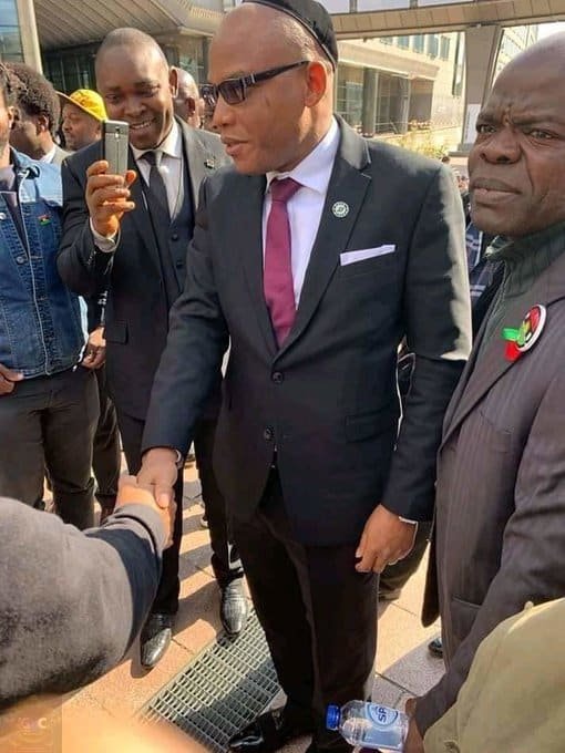 Breaking: Nnamdi Kanu Arrives European Parliament To Discuss Biafra