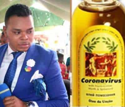 Popular Bishop Sells Coronavirus Anointing Oil For N13,000