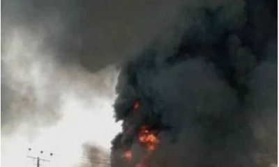 BREAKING: Pipeline Explosion Rocks Abule Ado, Festac In Lagos (Video)