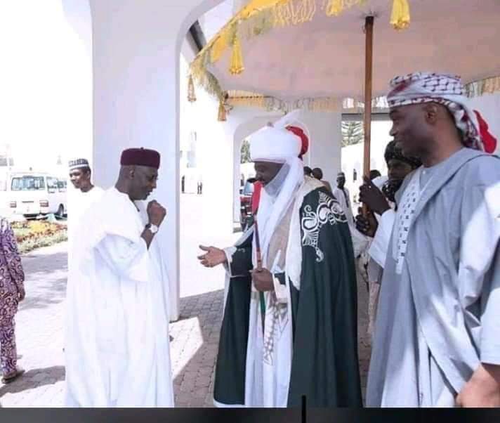 New Emir Of Kano Visits Buhari In Aso Rock (Photos)