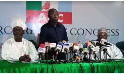 Oshiomhole Speaks On Returning As APC Chairman