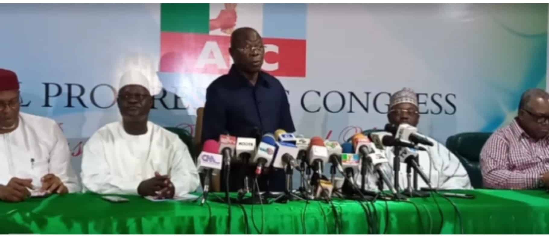 Oshiomhole Speaks On Returning As APC Chairman