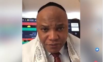 Biafra: Nnamdi Kanu Attacks Kemi Olunloyo, Buhari On Facebook Live (Watch Here)