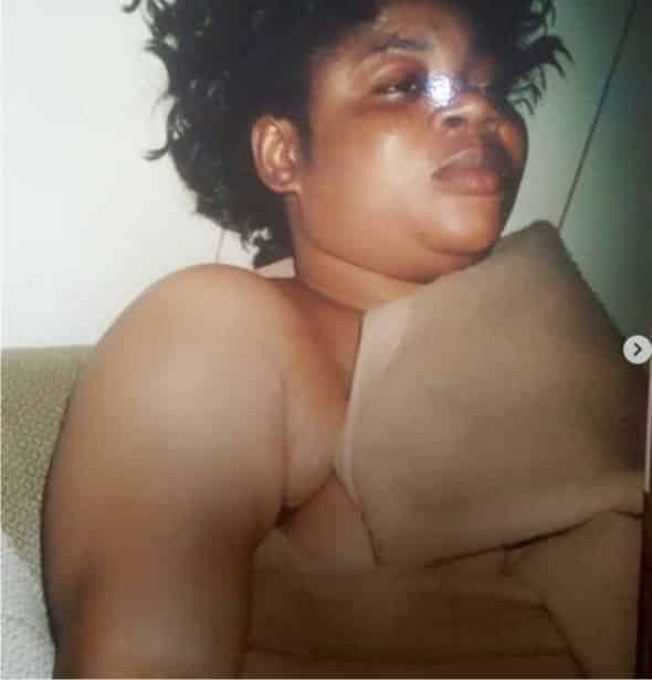 Veteran Nigerian Singer, Salawa Abeni Shares Her Nude Photos, See Why
