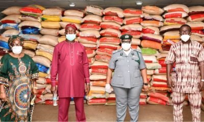 Shocking: FG Sends 1,800 Bags Of Infested Rice To Oyo As COVID-19 Palliatives