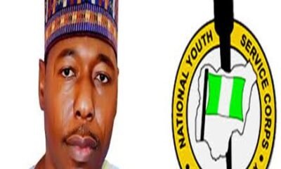 EXCLUSIVE: Borno Corpers To Protest Non-Payment Of NYSC Allowance, 'Governor's Discrimination'