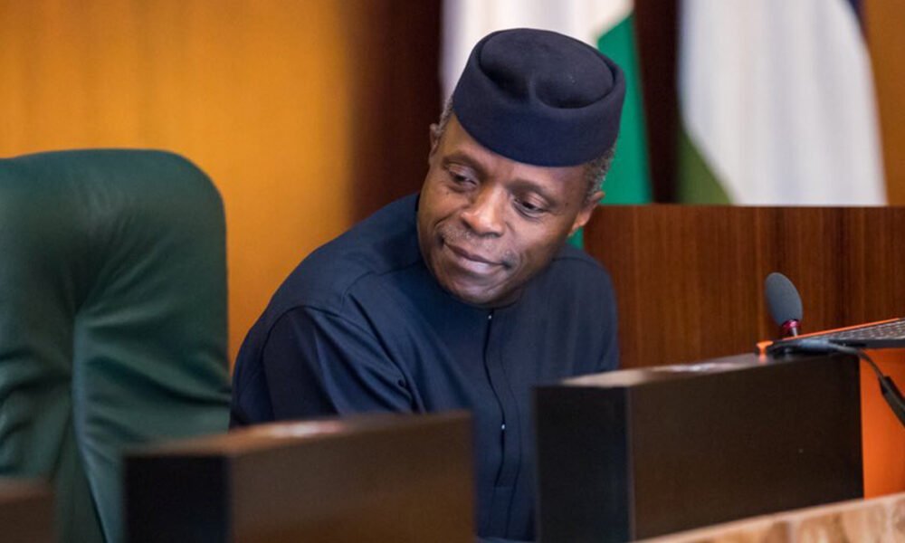 Former VP Osinbajo Reveals Only Way Nigeria Will Rise