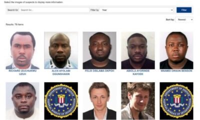 BREAKING: FBI Lists 6 Nigerians Among Most Wanted Cyber Criminals (Full List)