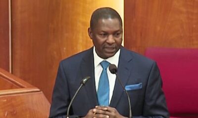 BREAKING: Nigeria's Minister Of Justice Malami Slumps