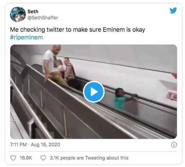 #RIPEminem Trends As Fans Fear American Rapper Eminem Is Dead