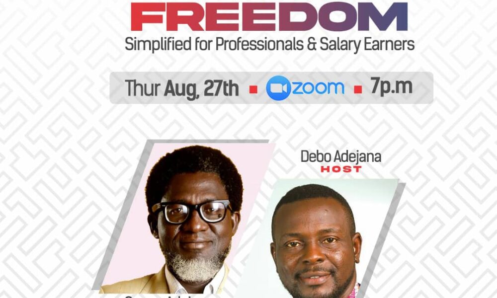 Firm unveils hope for Financial Freedom for Professionals