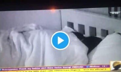 BBNaija: Watch 'Praise and Ka3na Making Love' (Video)