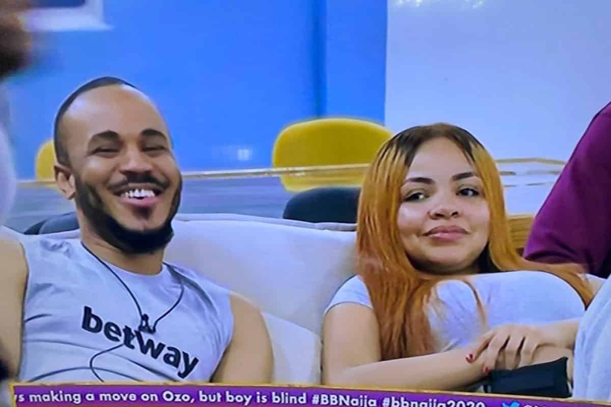 BBNaija: Ozo Goes Naughty With Nengi Under Duvet (Video)