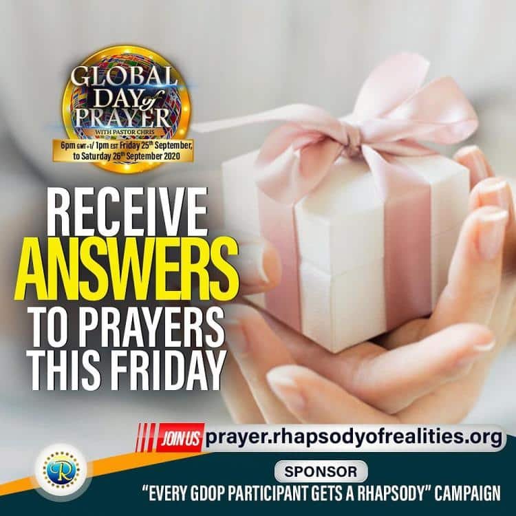 Global Day Of Prayer With Pastor Chris Kicks Off This Friday (Details)