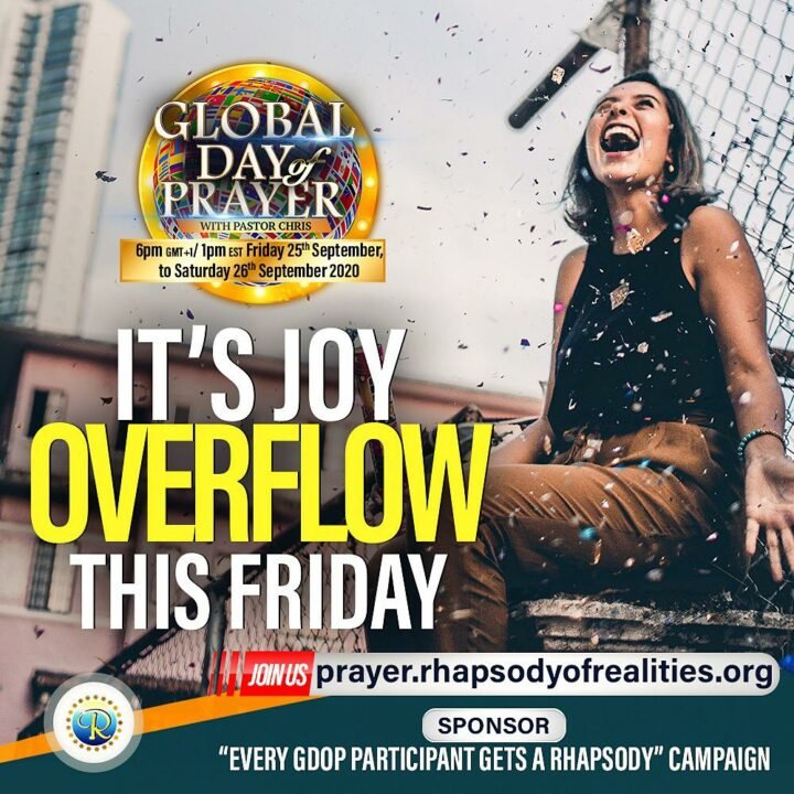 Global Day Of Prayer With Pastor Chris Kicks Off This Friday (Details)