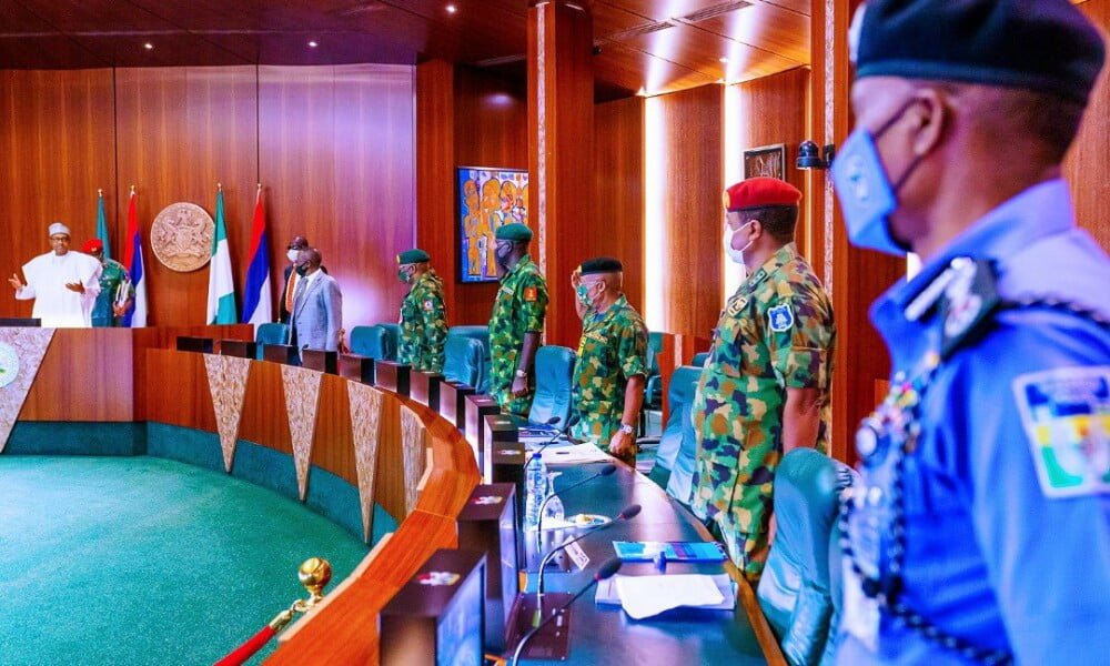 BREAKING: Finally, Buhari Sacks Service Chiefs, Appoints New Ones (Full List)