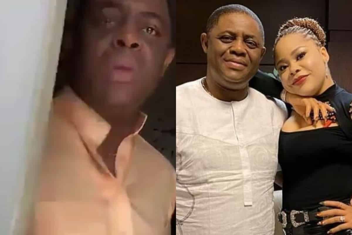 Watch Moment Fani-Kayode Caught Wife In Bed With Another Man (Video)