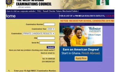 BREAKING: WAEC Result 2020 Is Out, Check WAEC Result Here