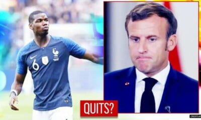 Paul Pogba 'Quits' France Football Team After President Macron's Remarks On Islam
