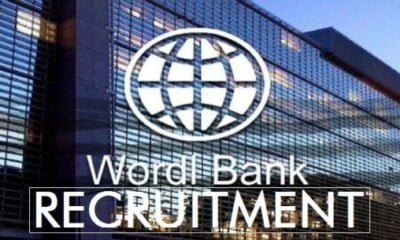 World Bank Recruitment For Graduate Administrative Assistant (Apply Here)