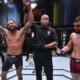 #UFCVegas13: Watch Moment Max Griffin Tears Ramiz Brahimaj’s Ear Off (Video)