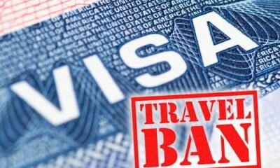 US Announces New US Visa Ban, See Those Affected