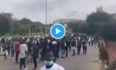 BREAKING: #EndSARS Protest Hits Ibadan, Oyo State (Photos, Videos)