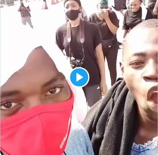 BREAKING: #EndSARS Protest Hits Lagos (Photos, Videos)