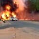 BREAKING: Tanker Explodes In Ogun, One Dead, Scores Of Cars Burnt (Video)