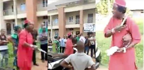 Native Doctor Returns Car Gift From Politician Client In Anambra (Video)