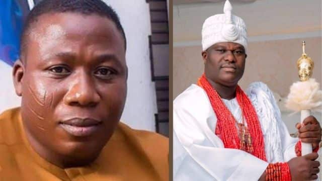 Ooni of ife and Sunday Igboho