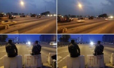 Armed Policemen Surround Lekki Toll Gate Ahead Of Today’s Protests