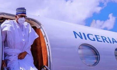 President Buhari Jets Out To London Hospital For Treatment