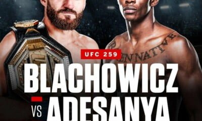 UFC259 Free Stream Of Blachowicz vs Adesanya