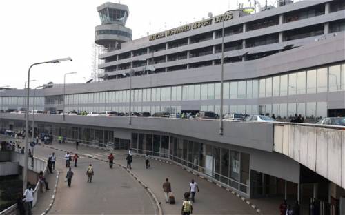 Lagos Airport On Fire