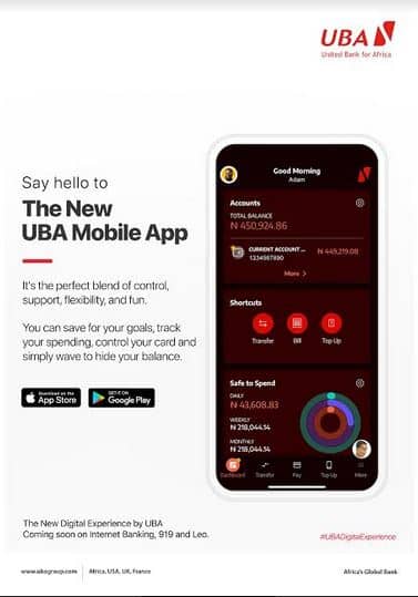 UBA Poised To Change The Face Of E-Banking With New Mobile App