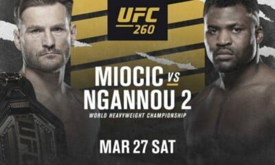 #UFC260: Live Stream Miocic vs Ngannou 2 Here