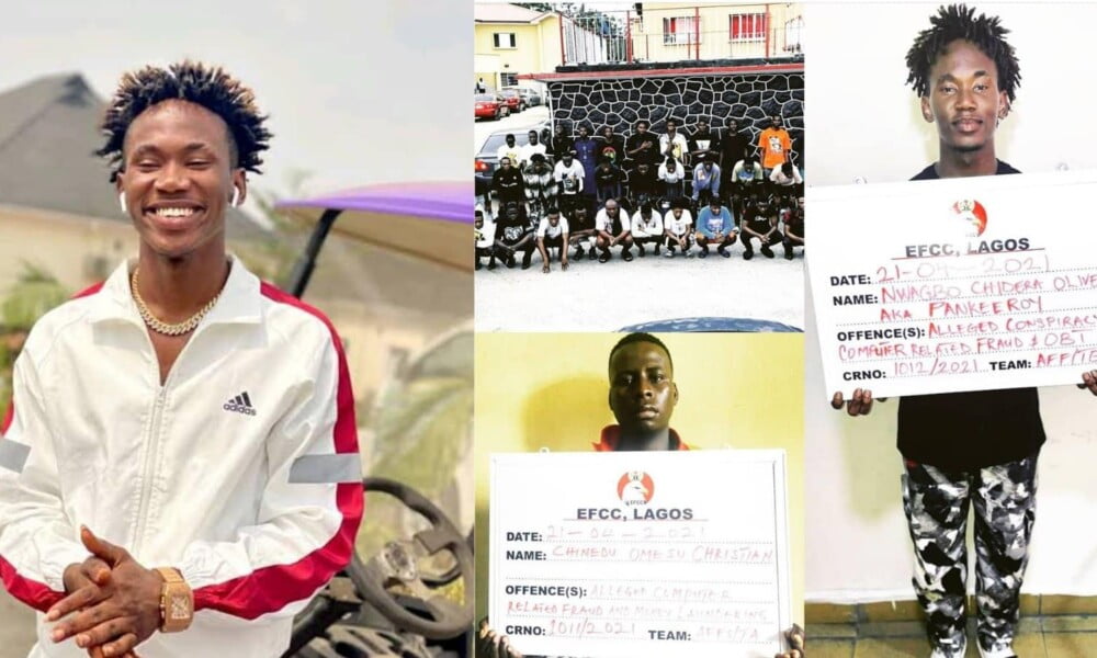 EFCC Arrests Instagram Comedian Pankeeroy, 34 Others For Fraud (Full List)