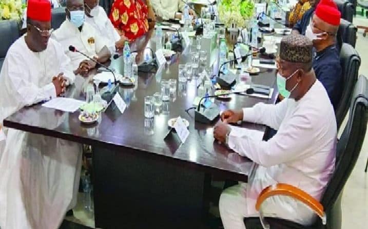 BREAKING: Southeast Governors, IGP, Others Meet In Imo Over Insecurity