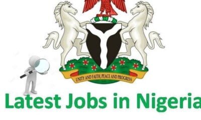 Latest Job Vacancies In Nigeria Today, May 14, 2021