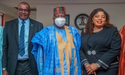 Fidelity Bank's Courtesy Visit To The Office Of The Senate President (Photos)