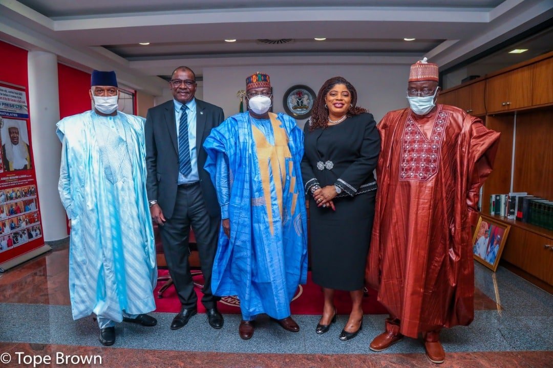 Fidelity Bank's Courtesy Visit To The Office Of The Senate President (Photos)