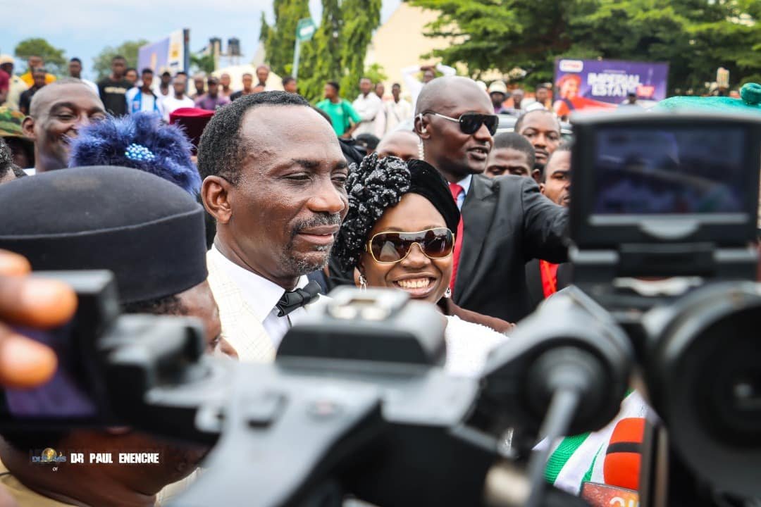 Pastor Paul Enenche Commissions Another Road Built By Dunamis Church In FCT