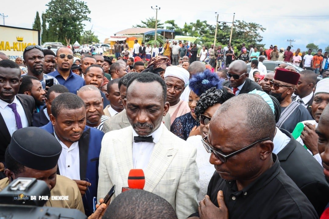 Pastor Paul Enenche Commissions Another Road Built By Dunamis Church In FCT