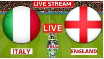 Euro 2020 Final Live: Livestream Italy vs England Free Here