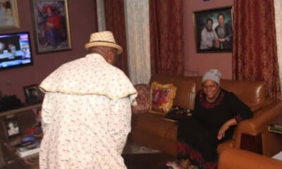 Primate Ayodele Pays Condolence Visit To TB Joshua’s Widow (Photos)
