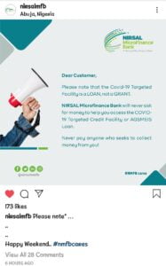 NMFB Sends New Directive To TCF And AGSMEIS Loan Applicants