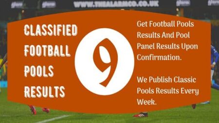 Football Pool Result Today Sat 4 Sep 2021 For Week 9 Pool Fixtures 2021 - Pool Agent